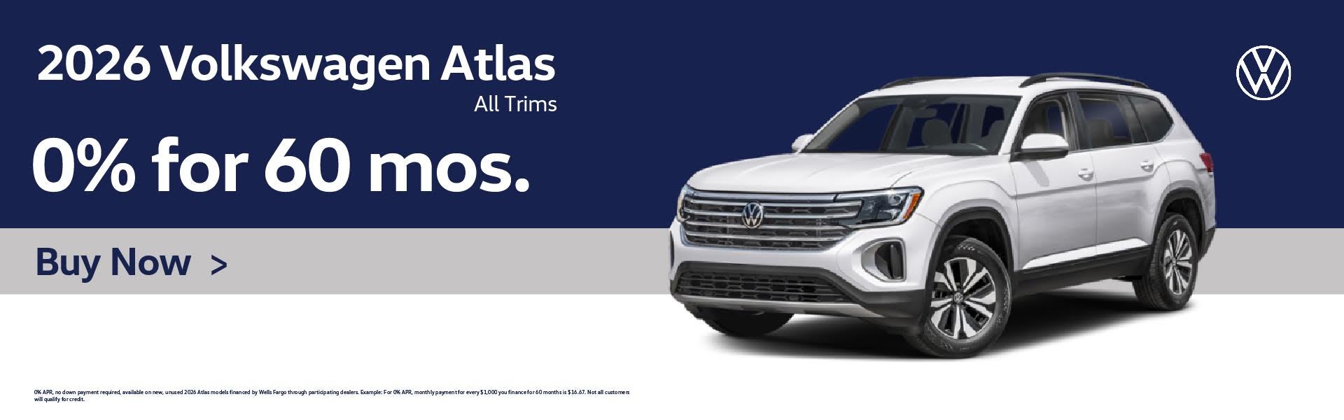 2026 Atlas 0% February Offer