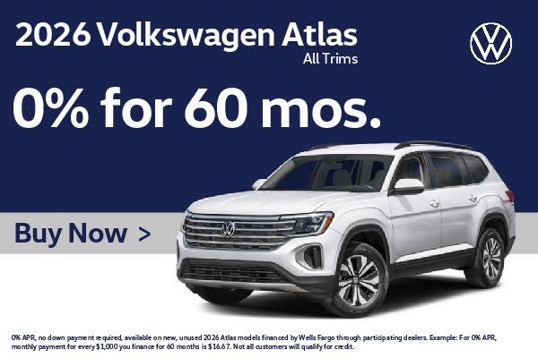 2026 Atlas 0% February Offer