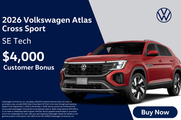 2026 Volkswagen Atlas Cross Sport
