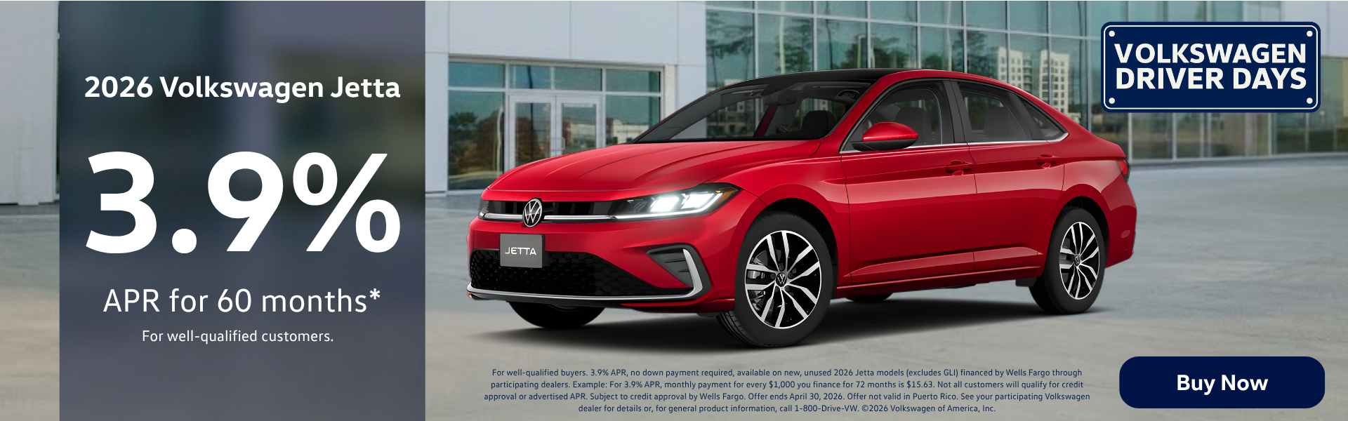 2026 Jetta April Offer