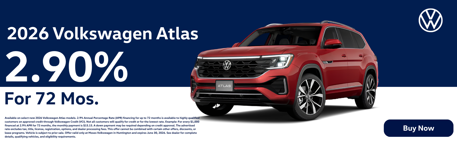 2026 Volkswagen Atlas
