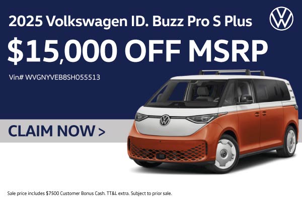 2025 ID.Buzz Pro S Plus February Offer