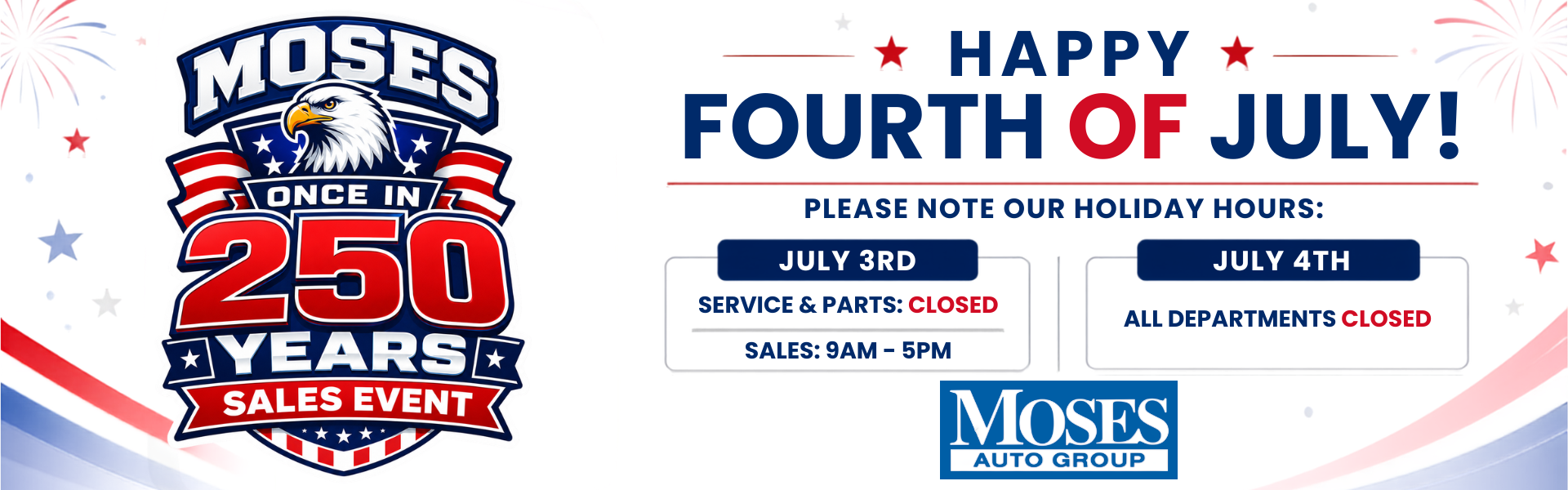 July 4th 2026 Hours