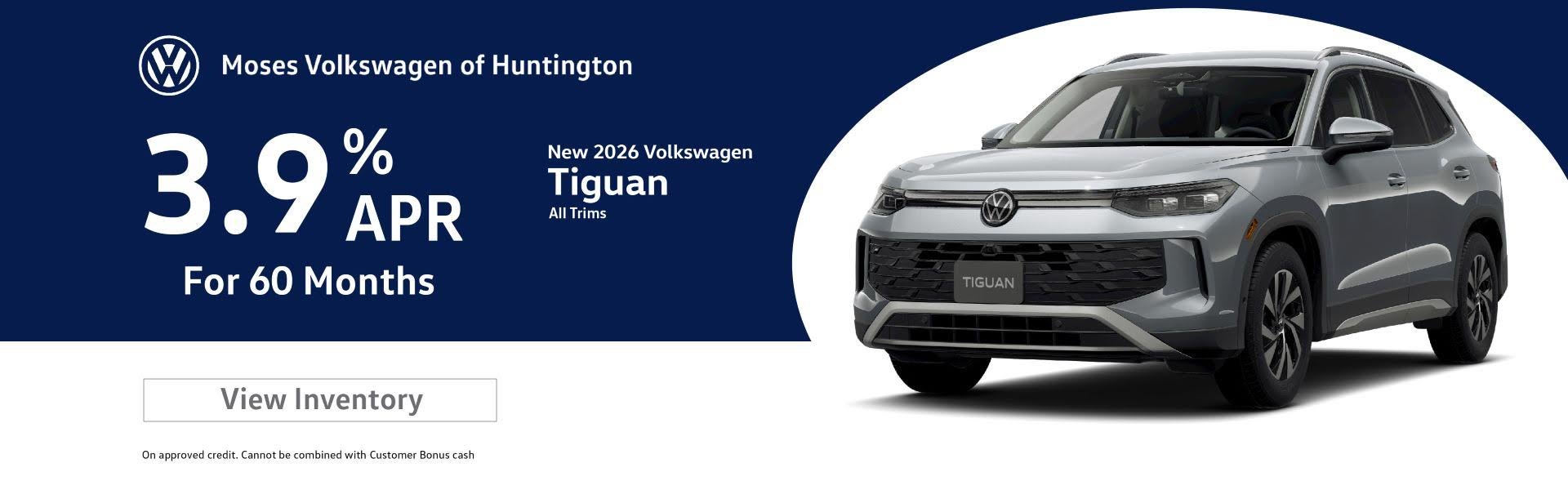 2026 Tiguan January Offer