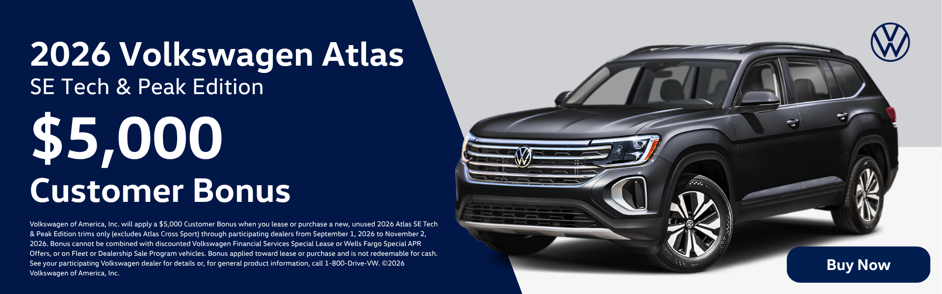 2026 Volkswagen Atlas