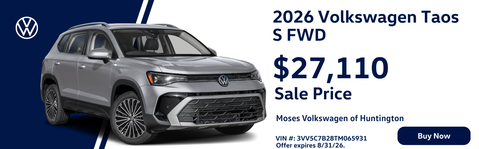 2026 Volkswagen Taos